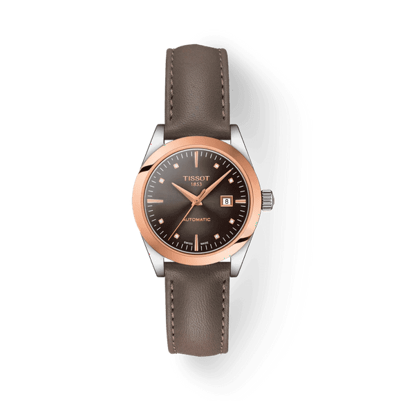 Tissot T-My Lady Automatic 18K Gold Women's Watch T9300074629600