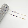 thumbnail image 1 of School Office Supplies Adjustable Anti Slip Pearl Colorful Beads Glasses Chain Necklace Strap Sunglasses Lanyards BLUE, 1 of 7