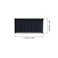 thumbnail image 2 of Mini Solar Panel Cell 4.5V 90mA 0.405W 77.5mm x 40.5mm for DIY Project Pack of 5, 2 of 5