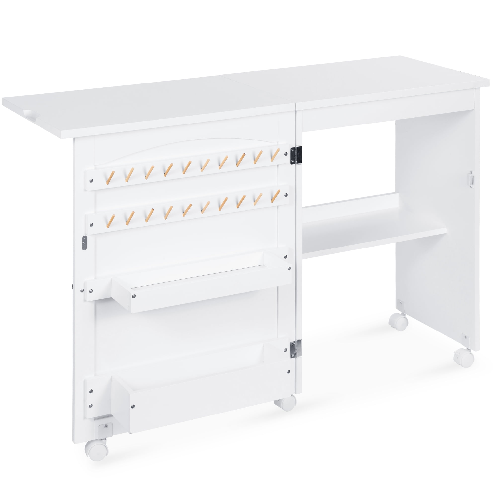 Best Choice Products Folding Sewing Table Multipurpose Craft Station