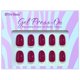 thumbnail image 3 of Press On Nails BtartBox Red Short Oval Fall con pegamento para uñas, 3 of 7