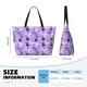 thumbnail image 4 of Disketp Violet Bolsa de Playa de Gran Capacidad, Bolso Impermeable y a Prueba de Arena para Mujer, Ideal para Playa, Piscina y Natación, 4 of 7