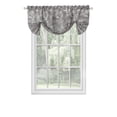 thumbnail image 4 of Achim Charlotte Polyester Light Filtering Curtain Valance, Grey, 52" x 17", 4 of 5