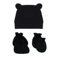 thumbnail image 4 of Bear Ears Infant Caps Baby Boy Girl Toddler Hats Cute Cotton Hospital Hats, 4 of 10