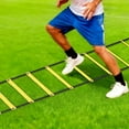 thumbnail image 5 of Happini Agility Ladder For Football And Basketball Training – Speed And Footwork Training For Athletes Ideal For Drills And Plyometric Workouts Thick Yoga Blanket Yoga Mat Band Restorative Yoga Props, 5 of 6