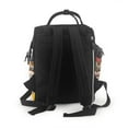 thumbnail image 3 of Balery Modern Urban Monkey Mummy Backpack - Waterproof Twill Canvas, Large Capacity Diaper Bag with Multiple Pockets and Adjustable Straps, 3 of 6