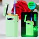 thumbnail image 1 of Encendedor metálico luminoso recargable, encendido eléctrico sin llama a prueba de viento, mini encendedor de barbacoa portátil para acampar al aire libre para velas, chimeneas, senderismo, viajes, 1 of 5
