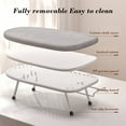 thumbnail image 4 of Yonrjhukm Folding Ironing Board Set, Portable Ironing Table for Household & Hotel Use, Durable Cloth & Iron Construction, Stable Design, Heat Dissipation & Water Prevention Features, 4 of 6