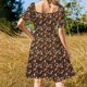 thumbnail image 5 of Vestido de manga corta de whisky bourbon de Kentucky, ropa de fiesta, ropa, vestido, 5 of 7