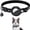 Black, variant on Flmei Dog Collar Cat Collar Cover, Anti-Lost Locator Case Compatible with Pet Collars Loop Dogs Cats & Pets