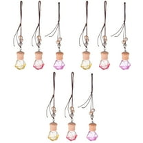 3 Pack Hanging Car Air Freshener Bottle Perfume Pendant