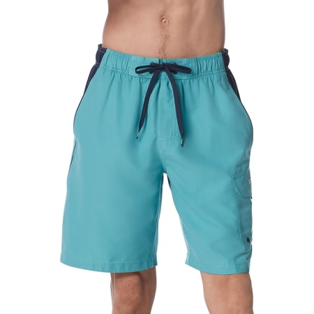 Speedo Men's Marina Sport 20&q; Volley Swim Trunks (Porcelain, XL)