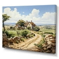 thumbnail image 2 of Designart "Beautiful Vineyard Panorama V" Vineyard Canvas Prints, 2 of 7