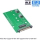thumbnail image 2 of Genérico wefenad Tarjeta adapra NVME a NGFF M-Key, Tarjeta conversora PCI-E U.2 a M.2, PCI-E 4X y Fuente de alimentación, 2 of 3