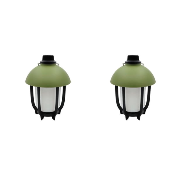 Linterna LED USB Soidarity 1200mAh para Camping Impermeable estilo retro color Rojo Negro Blanco Verde