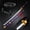 Yama Enma, variant on Elervino 41" Plastic LED Sword with Belt Holder Display