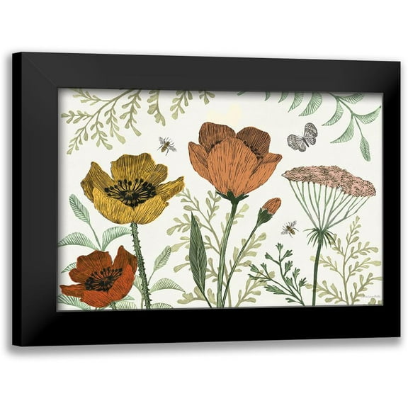Miller, Sara Zieve 14x11 Black Modern Framed Museum Art Print Titled - Springtime IV Warm
