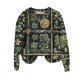 thumbnail image 2 of Xuyuer Women's Printed Long Sleeved Round Neck Pullover Top Hoodless Casual And Fashionable Sweatshirts, 2 of 5