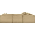 thumbnail image 5 of Meridian Furniture 7-Piece Camel Corduroy Performance Fabric Modular Sectional, 5 of 15