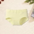 thumbnail image 6 of oelaio Girls Soft Panties Toddler Girls Cotton Underwear Comfortable Breathable Briefs Yellow 1-3 Years, 6 of 7