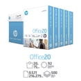 thumbnail image 3 of HP Office 20, 20lb, 8.5 x 11, 5 Reams, 2500 Sheets, White, 3 of 10