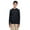 Black, variant on UltraClub-Youth Cool & Dry Performance Long-Sleeve Top-8622Y