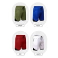 thumbnail image 5 of Aosijia Mens 2 in 1 Running Shorts Quick Dry Athletic Shorts with Liner Sports Breathable Gym Workout Shorts with Phone Pocket and Towel Loop M, 5 of 8