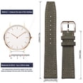 thumbnail image 4 of Accesorios para relojes Correa de lona para reloj IWC PILOT Portugal Portugieser IW3777 Correa de tela para reloj 20 21 22 mm Correa de piel de nailon, 4 of 5