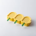 thumbnail image 3 of Moldes para de dibujos animados en forma de pájaro, 3 celdas, Amarillo SM SunniMix Moldes para paletas, 3 of 7