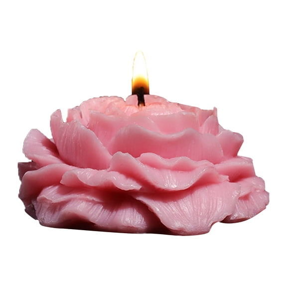 Low Temperature Candles Flower Shaped Scented Candles Adult Low Heat Body Candles Wax Play For Couples Date Night (1pcak 3Colors 3Pcs)
