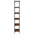 thumbnail image 3 of vidaXL Bookcase 6-Tier Brown Oak 80x30x188 cm Engineered Wood, 3 of 5