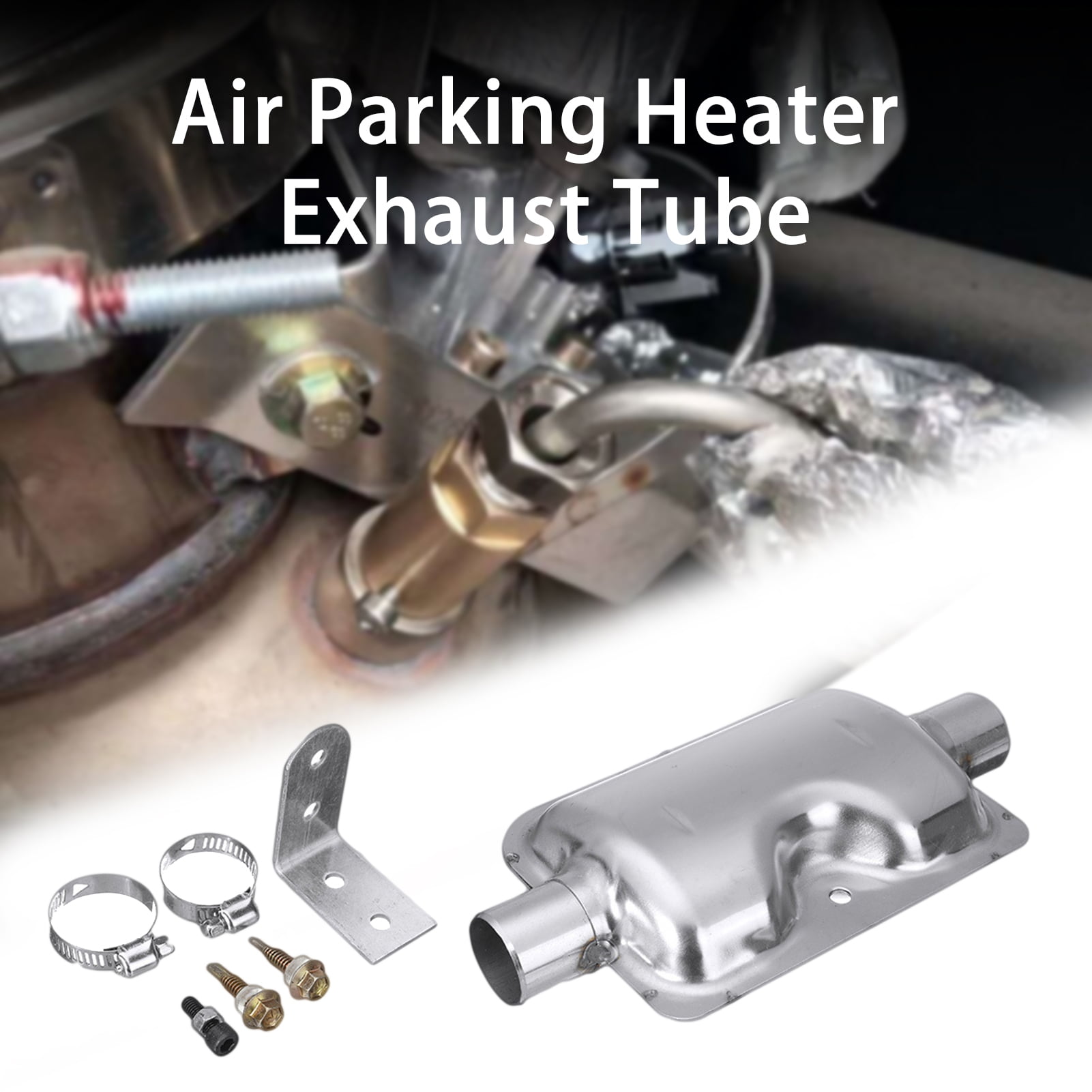 Stainless Steel Car Exhaust Pipe Parking Air Heater Tank Diesel
