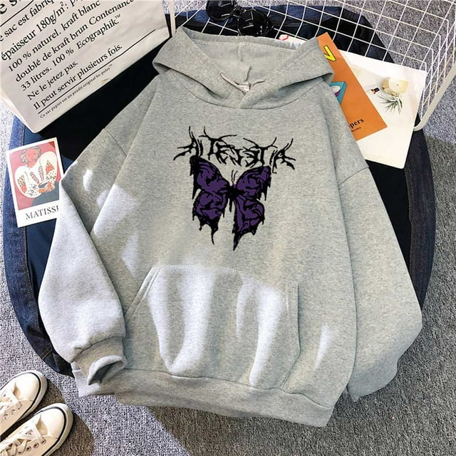 Sweat à Capuche Automne pour Femmes Fête Banquet Voyage Camping Sweat à Capuche Imprimé pour Filles Vêtements en Polyester