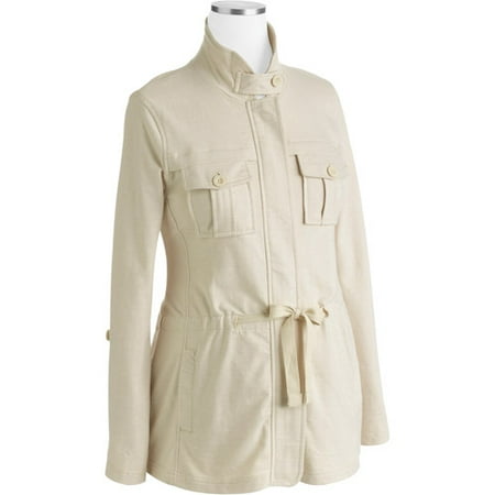 George Maternity French Terry Jacket with Drawstring at Waist
