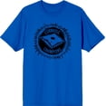 thumbnail image 3 of Cornhole Champions Adult Royal Blue Crew Neck Short Sleeve Tee-Large, 3 of 4