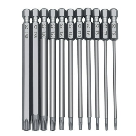 

Screwdriver Bits Set Portable Anti-rust Glossy Metalworking Universal Socket Head Household Repair Tools Accessories