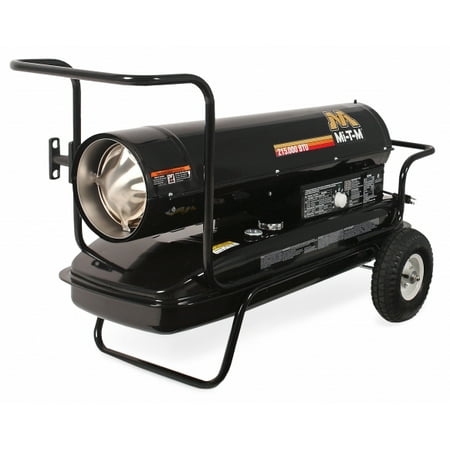 Mi-T-M MH-0215-0M10 Kerosene Forced Air, Portable Heater, 1/3 HP, 670 CFM, 215000 BTU