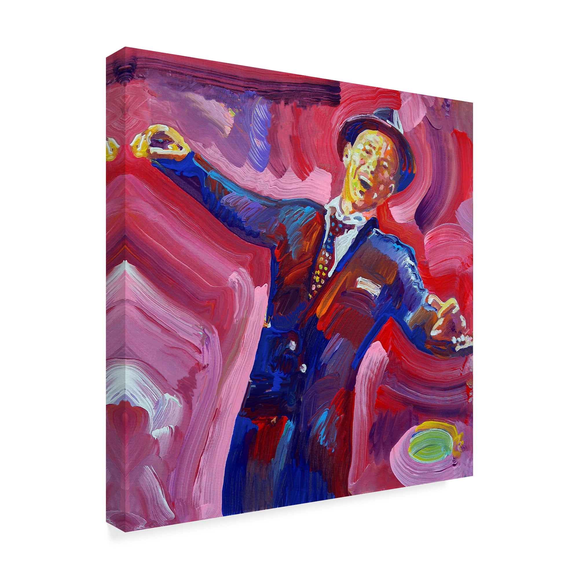Trademark Fine Art 'Frank Sinatra' Canvas Art by Howie Green