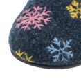 thumbnail image 4 of Lunar Womens Goji Snowflake Slippers, 4 of 7
