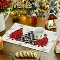 thumbnail image 4 of Christmas Tree Decorations Winter Christmas Tree Placemats 12X18 Inches Christmas Holiday Table Mats for Party Kitchen Dining Room Decoration Christmas Decorations Indoor, 4 of 6