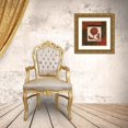 thumbnail image 3 of Shelby, Judy 15x15 Gold Ornate Wood Framed with Double Matting Museum Art Print Titled - Arabesque II, 3 of 4