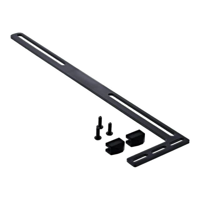Miulika Support de Carte Graphique à Soufflage Latéral PCI, Support GPU Réglable en Forme de L avec Vis, Coussinage, Tapis Anti-Rayures, Noir, Support de Ventilateur de Refroidissement pour PC Bricolage