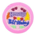 thumbnail image 4 of DPTALR Joyeux Anniversaire Gâteau Silicone Lettre et Chiffre Chocolat, 4 of 7