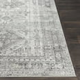thumbnail image 6 of Hauteloom Nelsonville Living Room, Bedroom Area Rug - Traditional Bohemian Medallion Carpet - Gray, White - 3'11" x 5'7", 6 of 18