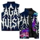 thumbnail image 2 of Chaqueta cortavientos sin mangas para hombre, con estampado de arte abstracto en 3D, para exteriores, para montar en motocicleta, para acampar, para otoño e invierno, 2 of 4