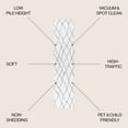 thumbnail image 4 of JONATHAN Y MOROCCAN HYPE 2 x 10 Runner Rug, Illi Moroccan Diamond Trellis - Ivory/Gray, MOH506A-210, 4 of 9