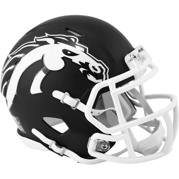 Western Michigan Broncos Matte Brown Riddell NCAA Speed Mini Helmet