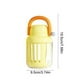 thumbnail image 3 of Vaso portátil para ensalada de frutas con tenedor, vaso de yogur de avena estilo Ins para trabajadores de oficina, recipiente de fruta de alto valor para llevar, vaso para refrigerios, diseño liviano, 3 of 6