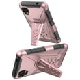 thumbnail image 6 of SPY CASE Case for TCL 30Z / TCL 30 LE Case with Tempered Glass Screen Protector Hybrid Cover with Kickstand Phone Belt Clip Holster - Rose Gold, 6 of 7