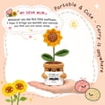 thumbnail image 2 of Gifts for Mum - Mum Birthday Gifts, Handmade Sunflower Doll Gift from Daughter Son, Gift for Stepmum, Mother-in-law - Artistic, 2 of 7